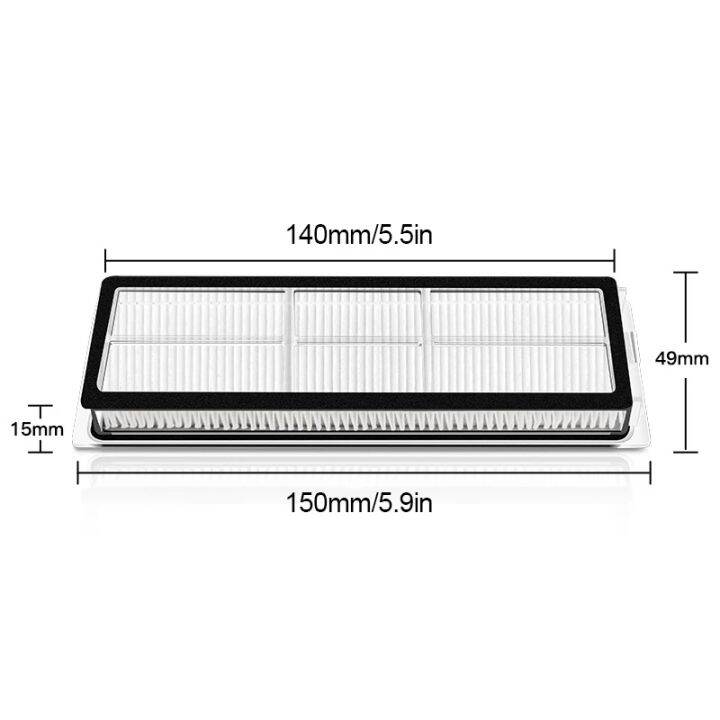 mop-main-brush-side-brush-hepa-filter-for-xiaomi-mijia-1c-2c-1t-robot-vacuum-cleaner-mijia-1c-2c-1t-replaceable-spare-part