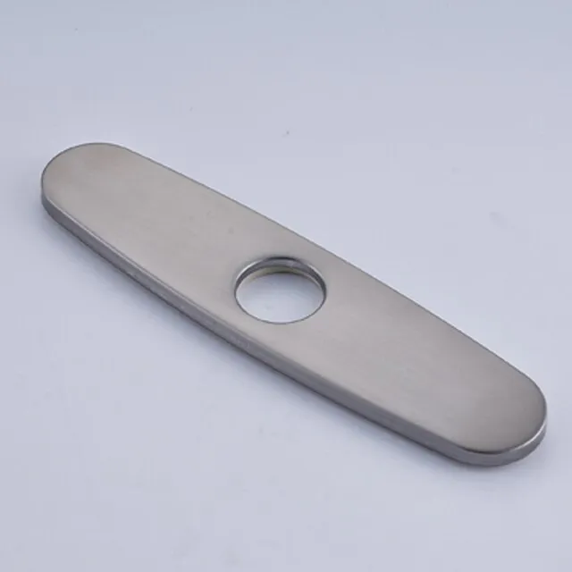 Poiqihy Black 10 Inch Cover Plate Bathroom Kitchen Sink Faucet Hole