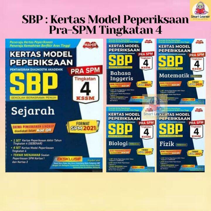 [SB] SBP : Kertas Model Peperiksaan Pra-SPM Tingkatan 4 2022 - Format ...