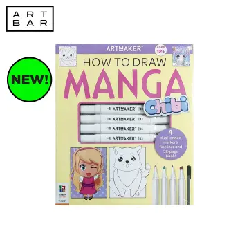 Art Maker Essentials : How To Draw Manga Kit ( Black)