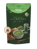 (เท็นจู อูจิมัทฉะ)  เท็นจู ผงมัทฉะ ชาเขียวแท้ / TENJU UJI Matcha Powder / 100g