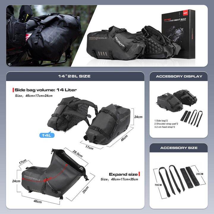 Motorcycle cheap bag lazada