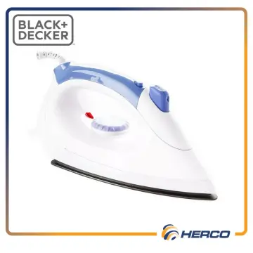 BLACK+DECKER Press & Steam 2-in-1 Iron and Steamer, HGS500