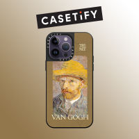 Drop proof CASETIFY phone case for iPhone 15 15pro 15promax 14 14pro 14promax 13 13pro 13promax Side printing hard case Van Gogh oil painting 12 12promax iPhone11 case high-quality