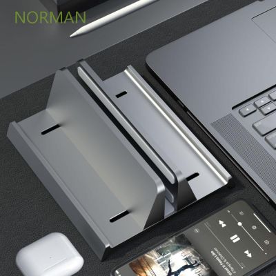 NORMAN ขาตั้งแล็ปท็อป แท็บเล็ต แบบแนวตั้ง ปรับได้ อุปกรณ์เสริมสำหรับ Macbook Air Pro /หลากสี