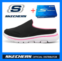 Skechers_GO WALK 5-รองเท้าผู้หญิงรองเท้าลำลองผู้หญิงรองเท้าผ้าใบสตรีรองเท้าวิ่งสตรีส ผู้หญิงรองเท้าแตะผู้หญิงรองเท้าลำลองผู้หญิงแฟชั่นครึ่งส้นรองเท้าขนาดใหญ่รองเท้ากีฬา EU41-EU42 ผู้หญิงลื่นบนรองเท้าผ้าใบผู้หญิงรองเท้าลำลองเดินรองเท้ากีฬารองเท้าแตะ