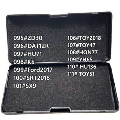 95-111 LiShi 2 in 1 tool ZD30 DAT12R HU71 K5 Ford2017 kia2018 SX9 TOY2018 TOY47 HON77 YH65 HU136 TOY51 2-in-1 locksmith tools