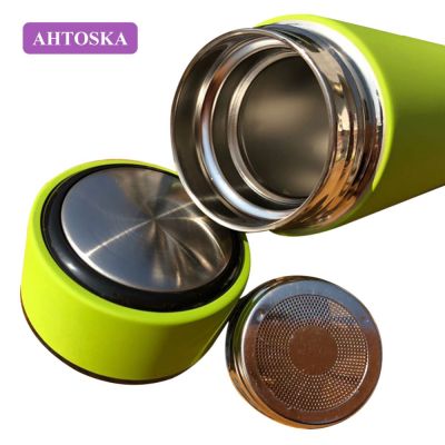 stainless steel Double Layer Vacuum Flask Thermos mug Insulate Thermos tea mug with Strainer cups warm thermos hydro flask