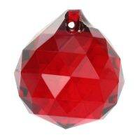 30mm Red Crystal Ball Prisms