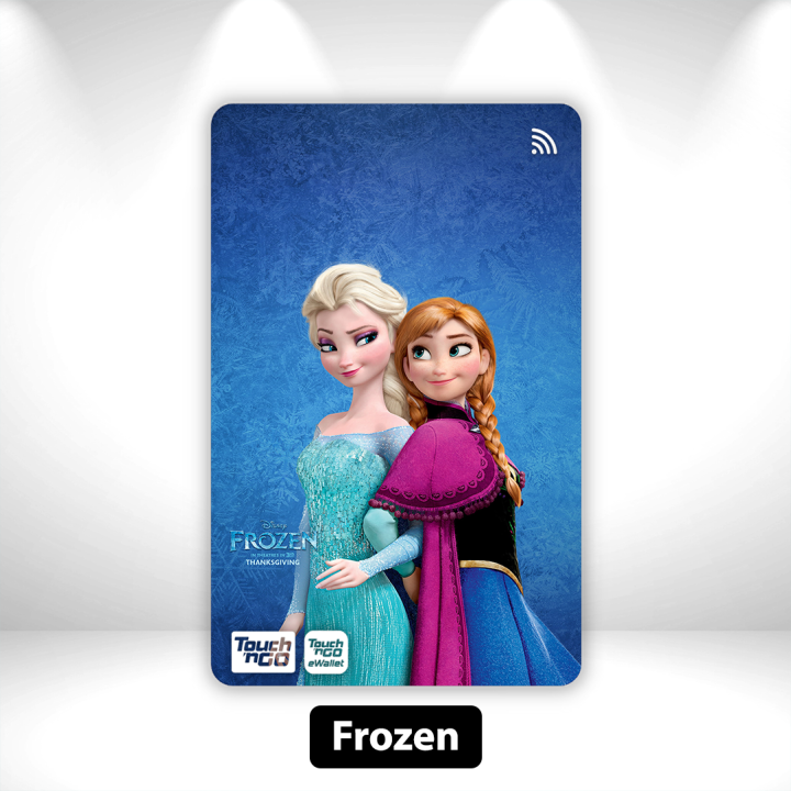 Frozen Sticker TNG Sticker TNG NFC Card Skincard Frozen Sticker by
