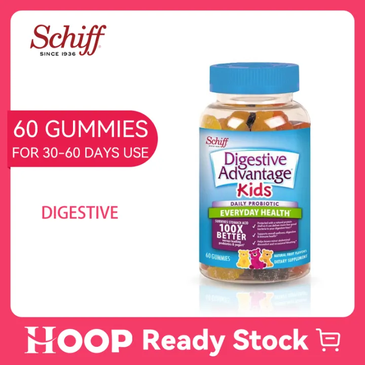 Schiff Vitamins DIGESTIVE ADVANTAGE® Probiotic Gummies Kids 60 ct