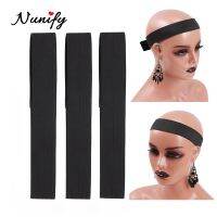 1Pcs Black Edge Melt Band For Wigs Adjustable Elastic Band For Making Wig Caps Wig Accessories Headband For Lace Frontal Nunify Hand Tool Parts Access