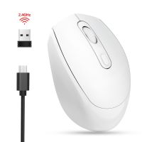 M107 2.4G Wireless Mouse Ergonomic Office Mouse with 3-gear Adjustable DPI Built-in 500mAh Rechargeable Lithium Battery Mice Basic Mice