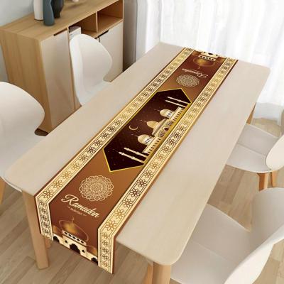 Linen Placemat Tablecloth Banner Table Mat Ramadan Restaurant Table Accessories Decoration V7Z1 Runner O5E8