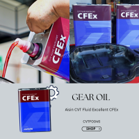 น้ำมันเกียร์อัตโนมัติสังเคราะห์ 100% Aisin CVT CFEx ขนาด 4 ลิตร / น้ำมันเกียร์ออโต้ / น้ำมันเกียร์ / น้ำมันเกียร์ Aisin