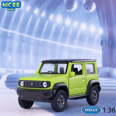 WELLY 1:36 Suzuki Jimny High Simulation Diecast Car Metal Alloy Model Car Childrens toys collection gifts B743