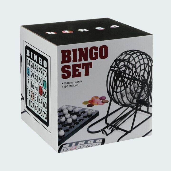 เครื่องบิงโก-ชุดเครื่องหมุนเลขบิงโก-เกมส์สำหรับครอบครัว-bingo-machine-bingo-set-traditional-bingo-lottery-family-gameth