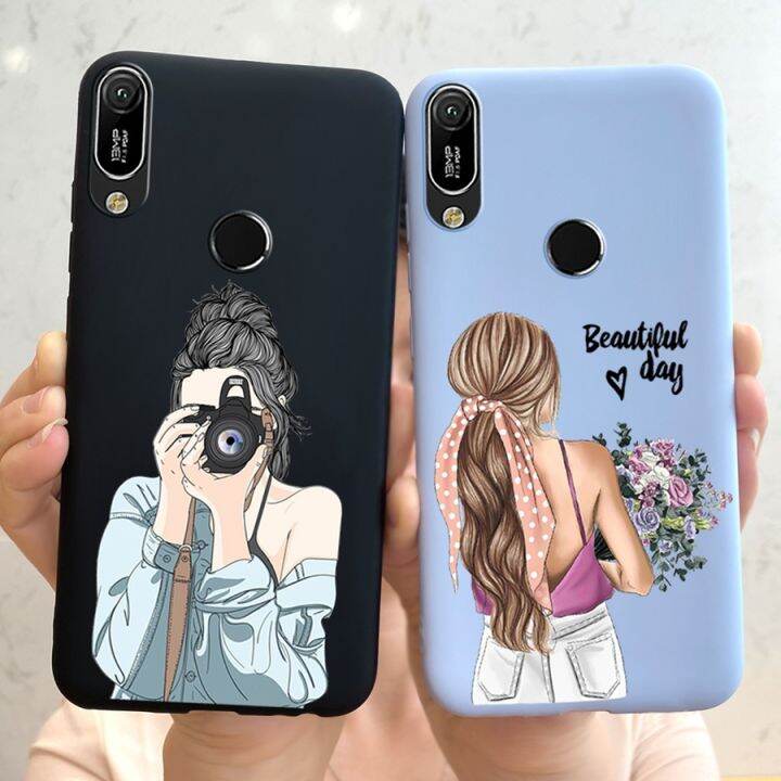 เคสสำหรับ-huawei-y7-2019เคส-huawei-dub-lx1-2019เคสแฟชั่นผิวด้านซิลิโคนสำหรับ-huawei-y7-2019-y-7-2019-dub-lx3เคสโทรศัพท์