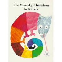 The mixed up chameleon Eric Carles chameleon character education English picture book enlightenment cognitive EQ Development English original childrens book