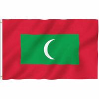 Maldives flag Banner 90*150cm Maldives National flag 3x5ft polyester fabrics Hanging flag for decoration