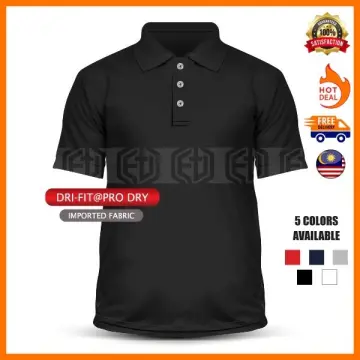 black polo t shirt plain