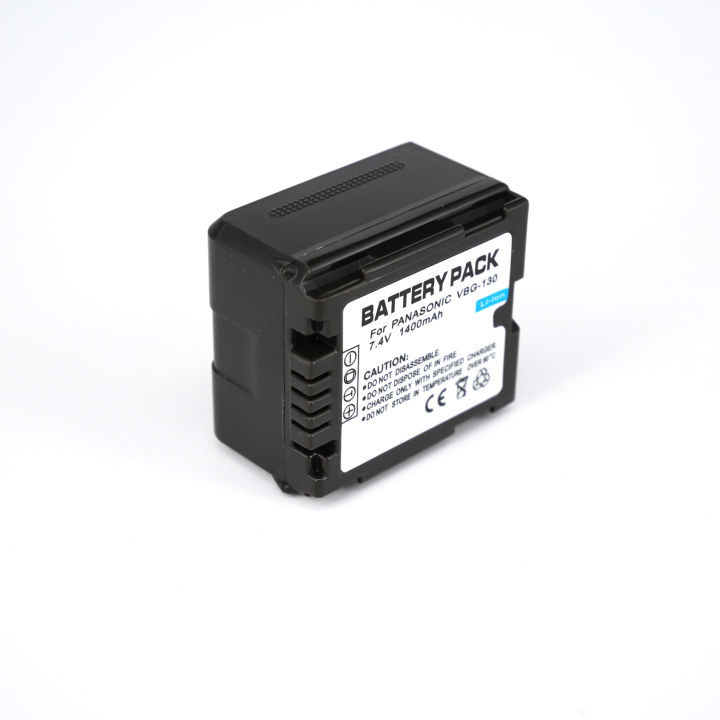 panasonic-vw-vbg130-แบตกล้องวีดิโอ-vdo-panasonic-lithium-battery-ใช้กับ-กล้องพานาโซนิค-รุ่น-hdc-dx3-sx5-hs9-hs20-hs100-hs200-hs300-tm20-tm300-tm200-h288gk-h68-h258