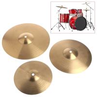 1pc Gold Gong 24 cm Copper Alloy Crash Cymbal Drum Durable Brass Percussion Cymbals Prop Percussion Instrument 8 10 12 Best Gift