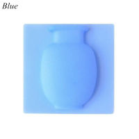 Silicone Sticky Wall Magic Fridge Magnet Environmental protection Plant Vases Container Decorations Leaves Accessories Pots