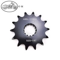 520 Chain Motorcycle Front Sprocket Gear 14 Teeth For Kawasaki EL250 GPX250 R ZZR250 Ninja 250 KLX250 D-Tracker KLX250 S