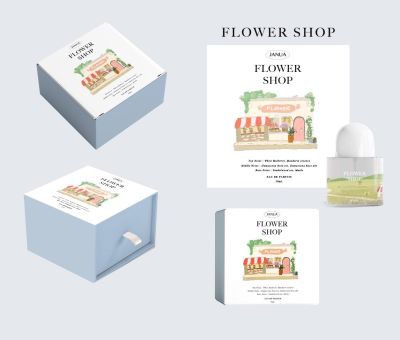 ของแท้ น้ำหอม JANUA  Flower shop (ฟลาวเวอร์ ช็อป) ขนาด 30 ml.