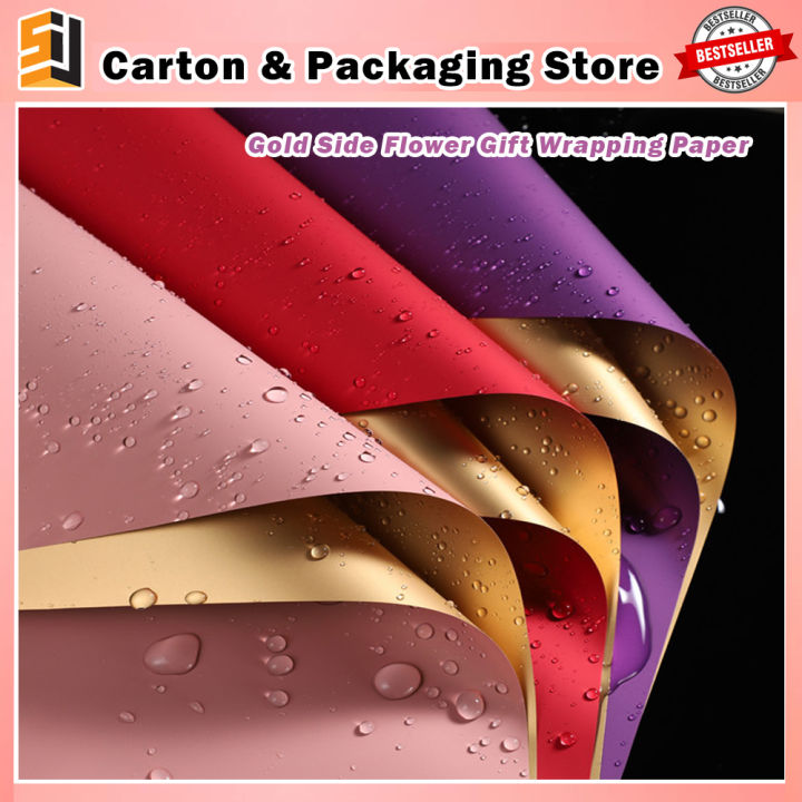 20Pcs Waterproof Flower Wrapping Paper Bouquet Gift Packing Paper Birthday  Decoration 