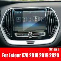 สำหรับ Jetour X70 2018-2021นำทาง GPS หน้าจอแอลซีดีกระจกฟิล์มป้องกันอัตโนมัติภายในป้องกันรอยขีดข่วนฟิล์มอุปกรณ์