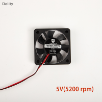 Dolity พัดลมไร้แปรงขนาดเล็กไฟฟ้า DC 5V 12V 24V Mini Micro Small Cooling Fan