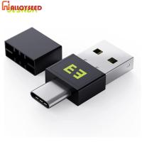 USB แบบ C 2 In 1ไม่สามารถตรวจจับได้ตัวขับเมาส์เครื่องจำลองการเคลื่อนไหวของเมาส์ฟรีขนาดเล็กช่วยให้พีซี/แล็ปท็อป/คอมพิวเตอร์ตื่นตัว