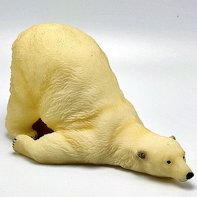 แม่พิมพ์ซิลิโคน3D หมีขั้วโลกโมเดลเรซินสบู่แบบทำมือเครื่องมือตกแต่งเค้กช็อกโกแลตน้ำแข็งสำหรับห้องครัว