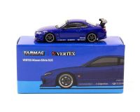 VERTEX Nissan Silvia S15 Blue Metallic 1:64 (TARMAC)