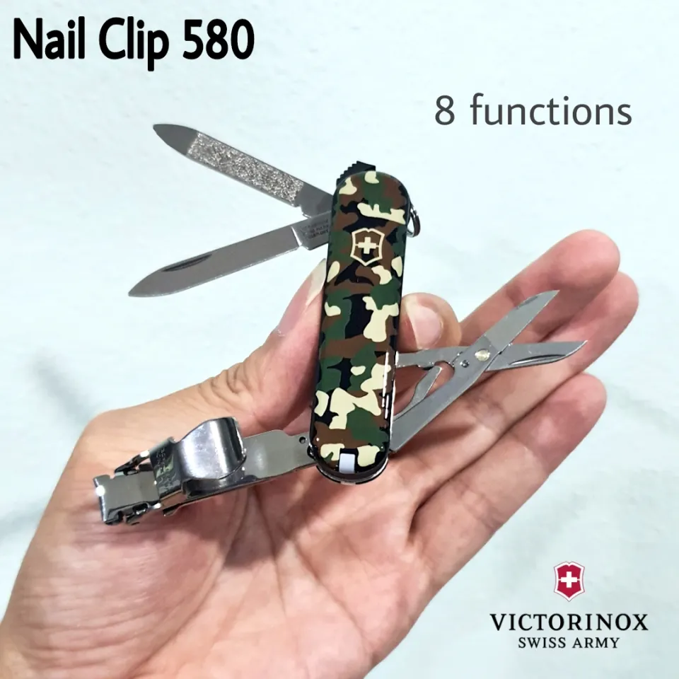  Victorinox Nail Clip 580, 8 Function Swiss Made Multi