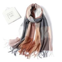 【CW】 Luxury Scarf Cashmere Imitation Tassel Scarves Female Shawls Foulard  Hijab Pashmina Bufanda