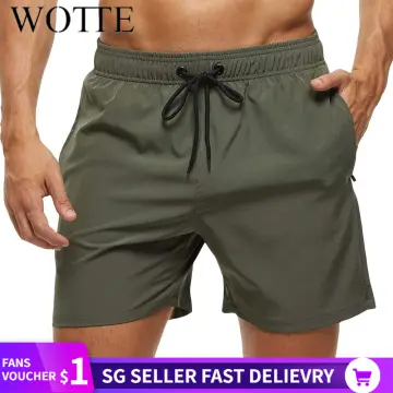 Running Shorts With Back Zip - Best Price in Singapore - Jan 2024