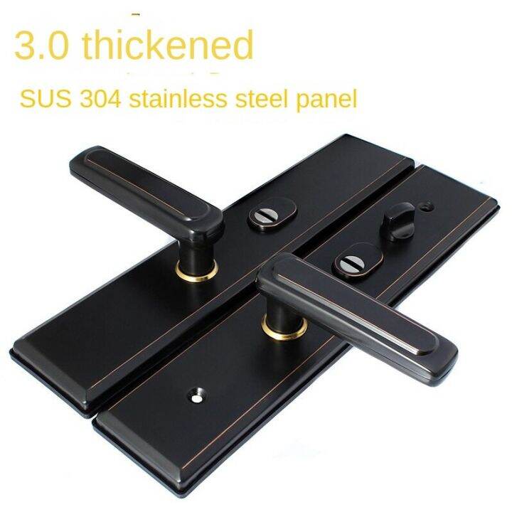 304 Thick Stainless Steel AntiTheft Door Handle, Double Fast And