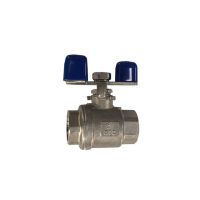 1/2" 3/4" 1" 1-1/4" 1-1/2" 2"  Stainless Steel Ball Valve Two-piece Ball Valve Plumbing Valves