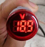 วัดโวลต์ วัดไฟdc LED 5-60Vdc รุ่น AD16-22V Red สีแดง Digital DC voltmeter โวลต์มิเตอร์ วัดแรงดันไฟฟ้า DC วัดแบตเตอรี่ วัดไฟโซล่าเซลล์