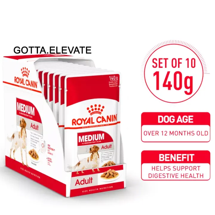Royal Canin Medium Adult Wet Food (pouches) Size Health Nutrition