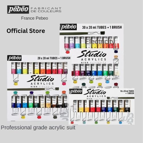 Studio Acrylic Paint Set - 40 x 20 ml