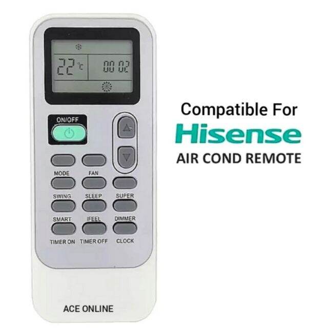 Hisense Air Conditioner Remote Control DG11J01 Lazada