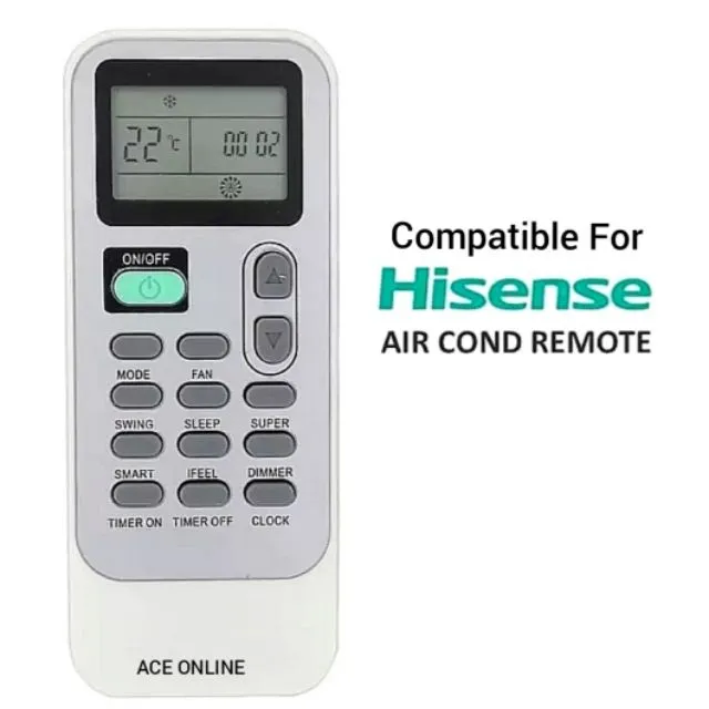 Hisense Air Conditioner Remote Control DG11J01 Lazada.co.th