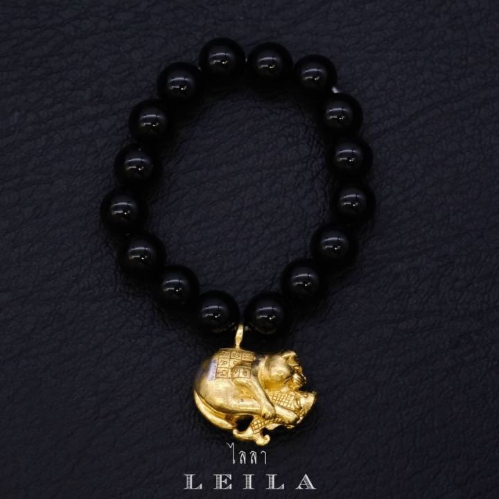 leila-amulets-พญาแมวนำโชค-พร้อมกำไลหินฟรีตามรูป