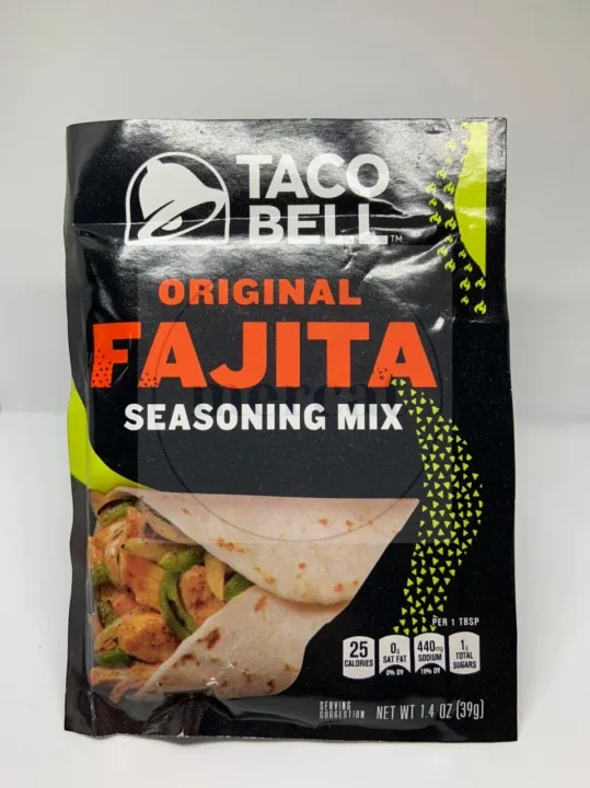 Taco Bell Fajita Seasoning Mix 28g Lazada PH