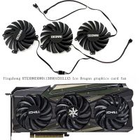 Gratis Ongkir/ต้นฉบับให RTX3080 Yingzhong ใหม่3080ti 3090 ICHILL X3มังกรน้ำแข็งการ์ดจอแทนที่พัดลมทั่วไป