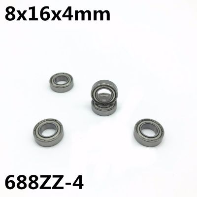 10Pcs 688ZZ-4 8x16x4 mm Deep groove ball bearing Miniature bearing High quality 688Z Drills Drivers
